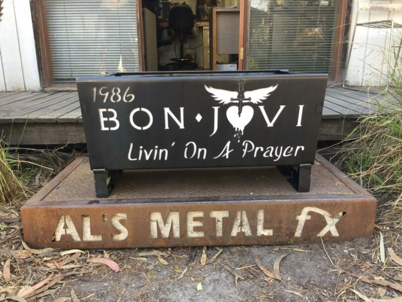 Bon Jovi Fire Pit