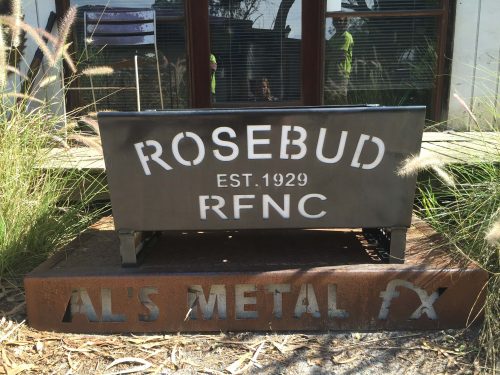 Rosebud Football Club Fire Pit