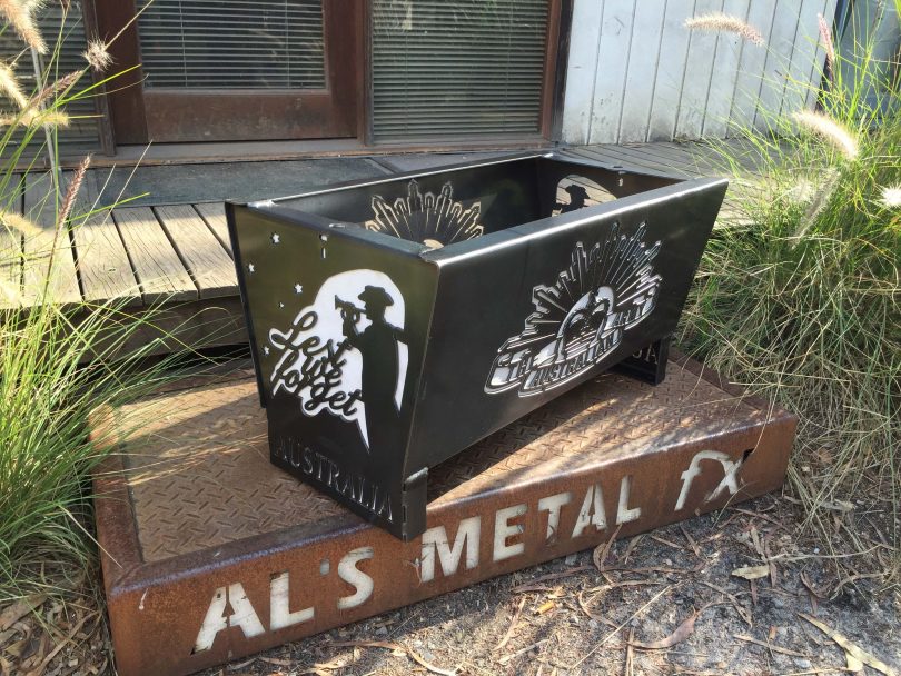 Australian Army Fire Pit AMFX Metal Art Fire Pits & Accessories