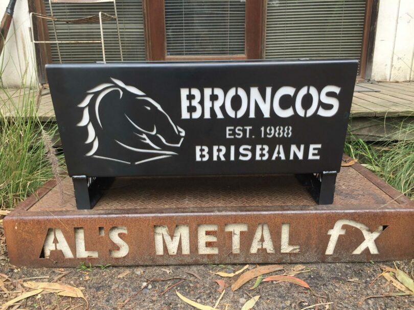 Brisbane Broncos Fire Pit