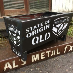 QLD Maroons State of Origin Fire Pit