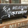 Melbourne Storm Fire Pit