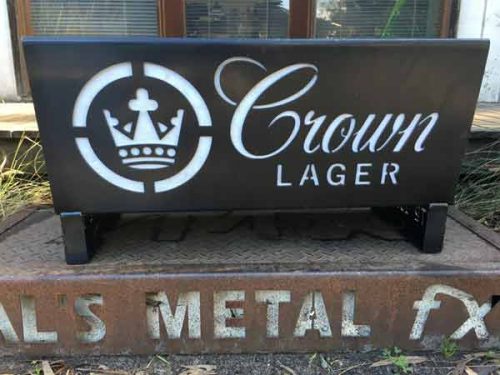 Crown Lager Fire Pit