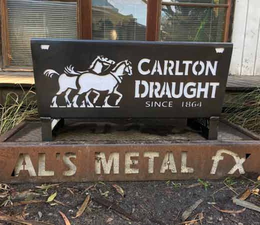 Carlton Draught Fire Pit