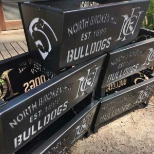 Northern Broken Hill Bulldogs Football Club Fire Pit