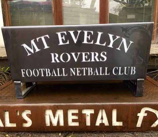 Mount Evelyn Rovers Football Netball Club Fire Pit