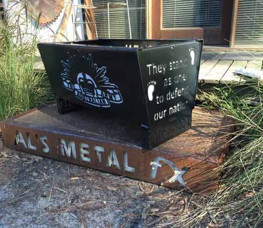 Troops Fire Pit