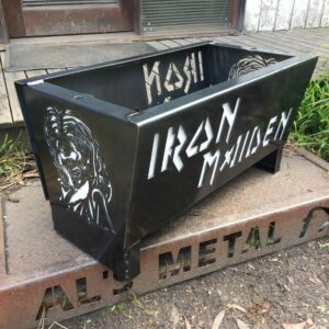 Iron Maiden Fire Pit