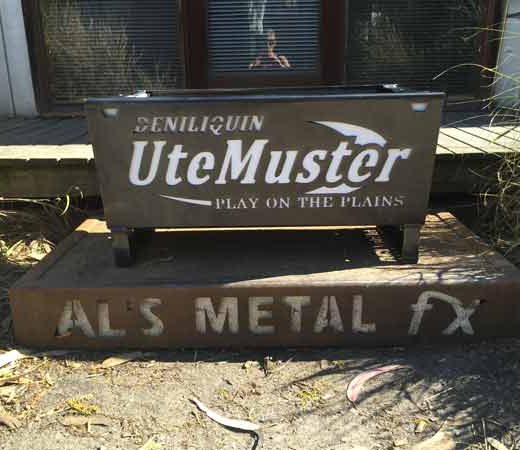 Deni Ute Muster Fire Pit