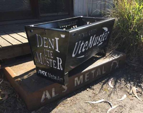 Deni Ute Muster Fire Pit