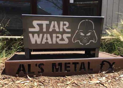 Star Wars Darth Vader Fire Pit