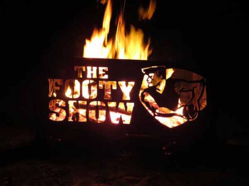 Footy Show Fire Pit