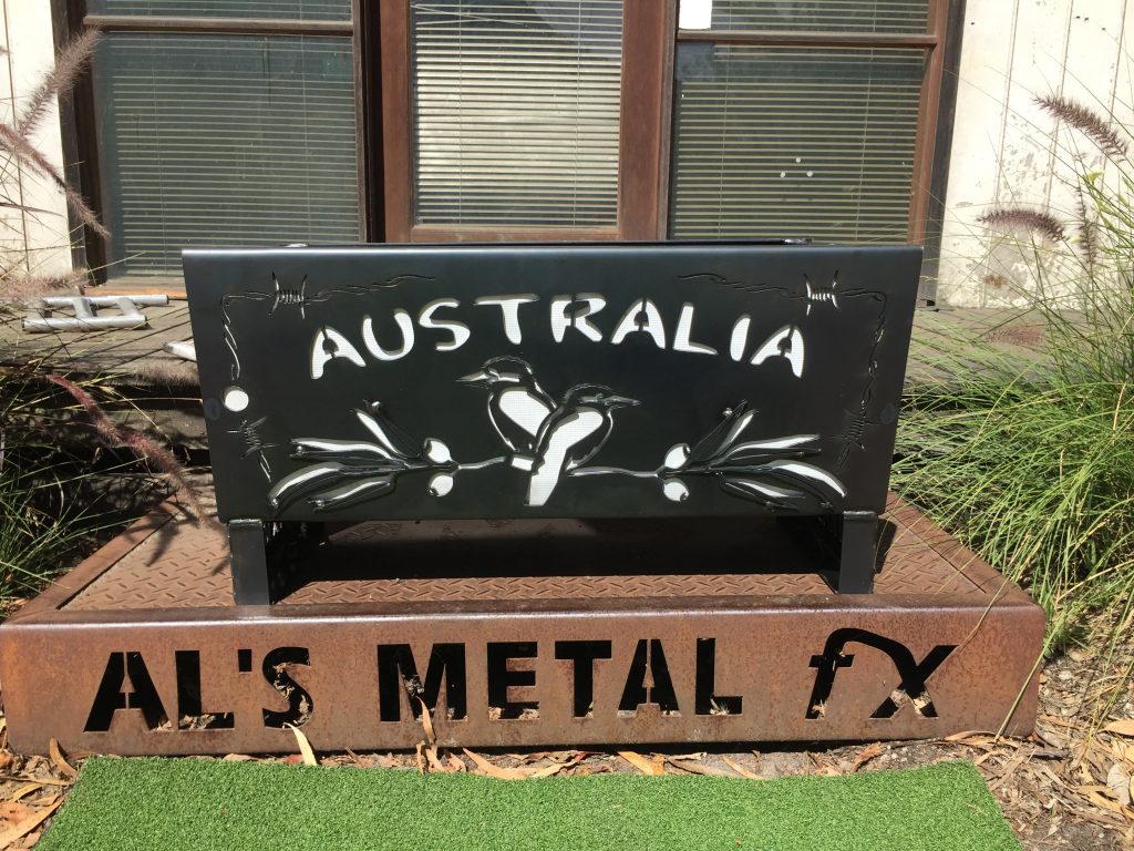 FLAT PACK Made In Australia Fire Pit AMFX Metal Art