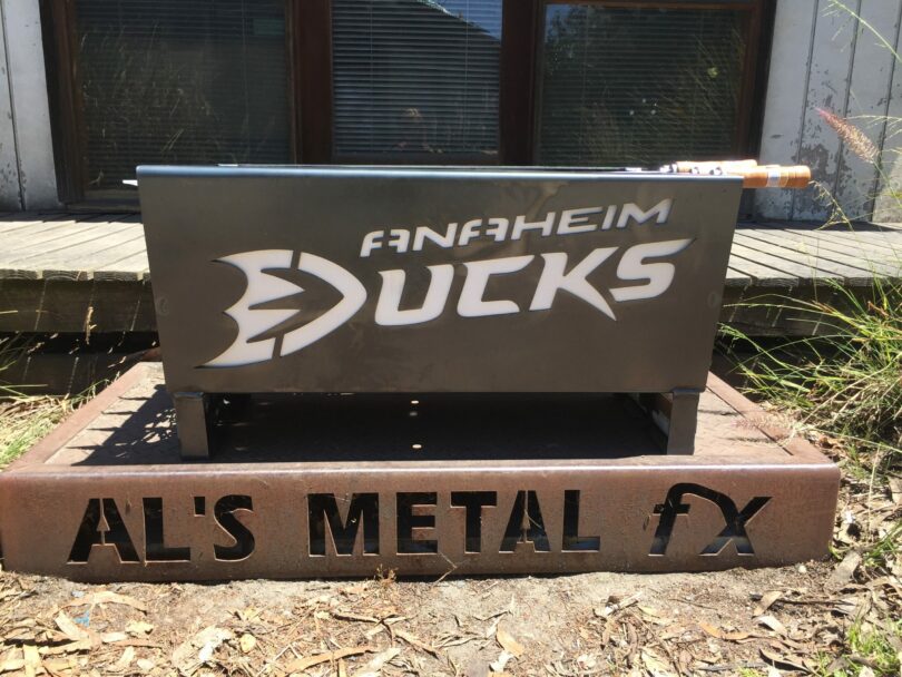 Anaheim Ducks Fire Pit