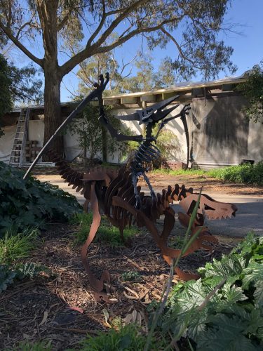 Pterodactyl Metal Art