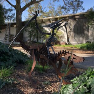 Pterodactyl Metal Art