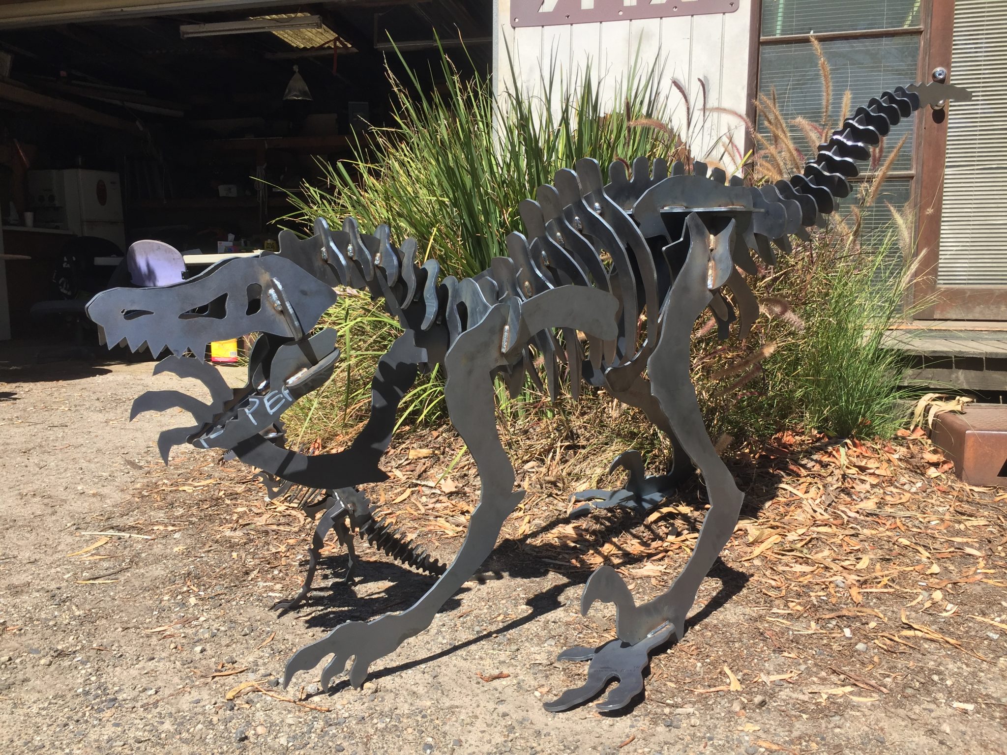 Raptor Large Metal Art AMFX MetalArt & Fire Pits 0405733335