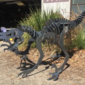 Raptor Large Metal Art