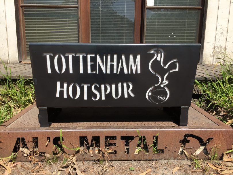 Tottenham Hotspur Flat Pack Fire Pit Amfx Metalart Fire Pits Acc