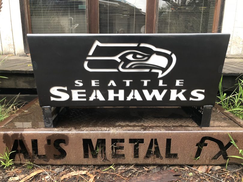 Seattle Seahawks Fire Pit Amfx Metalart Fire Pits Accessories