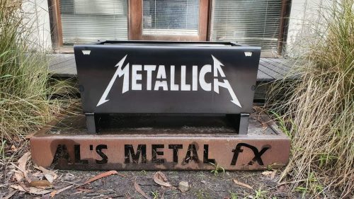 Metallica Fire Pit