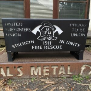 United Firefighters Union Fire Pit