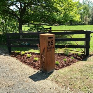 Other Design Letterbox - Concrete Footing