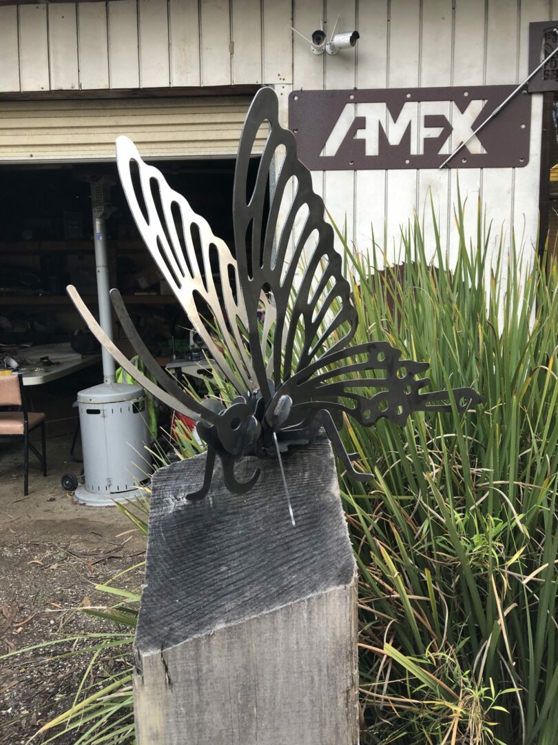 Butterfly Metal Art