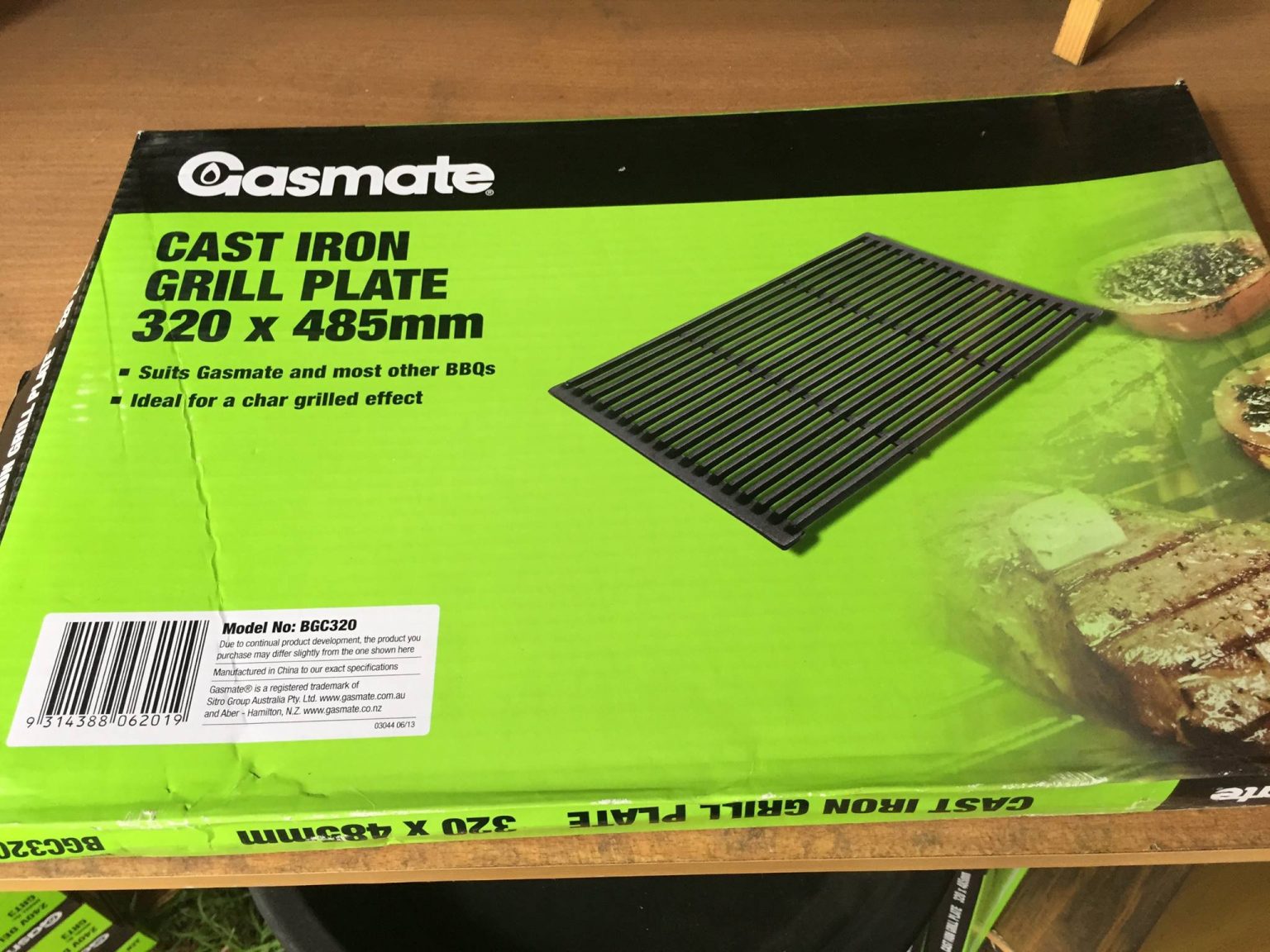 Gasmate BBQ Grill Plate Alone AMFX Metal Art Fire Pits & Accessories