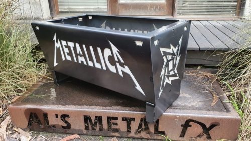 Metallica Fire Pit