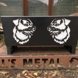 FLAT PACK Rottweiler Dog Fire Pit Image