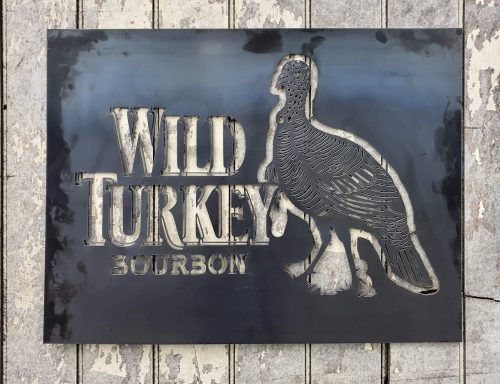 Wild Turkey Sign Large