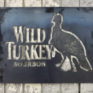 Wild Turkey Sign Large