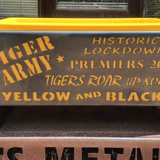 Tiger Army Premiers 2020 Fire Pit