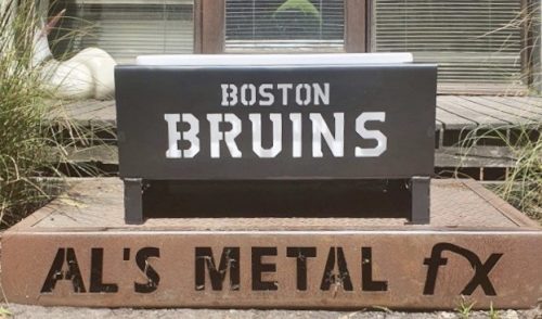 Boston Bruins Fire Pit