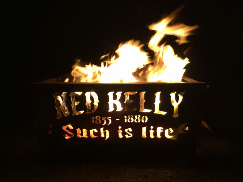 Ned Kelly Fire Pit