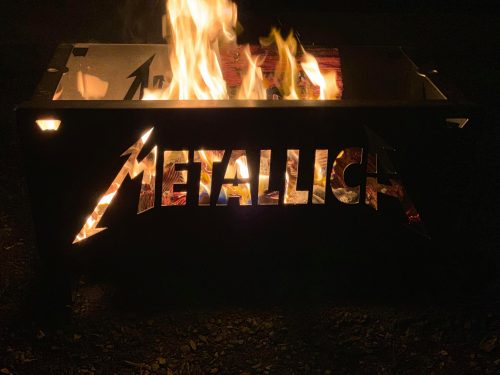 Metallica Fire Pit