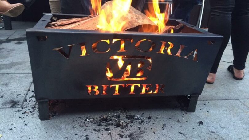 Victoria Bitter Fire Pit