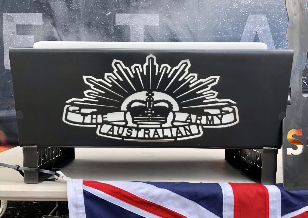 ANZAC Australian Army Fire Pit AMFX Metal Art Fire Pits & Accessories