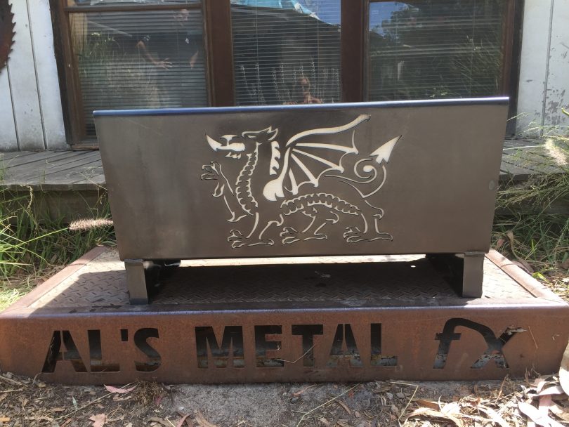 Welsh Dragon Fire Pit