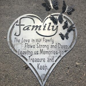 Family Memories Butterfly Wall Art