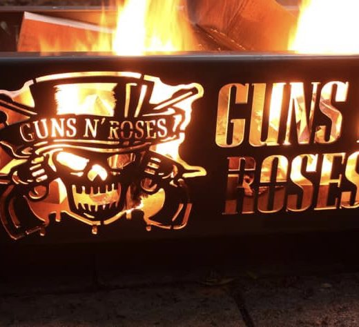 Guns N Roses Fire Pit