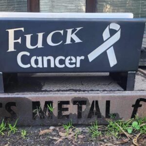 Fuck Cancer Fire Pit